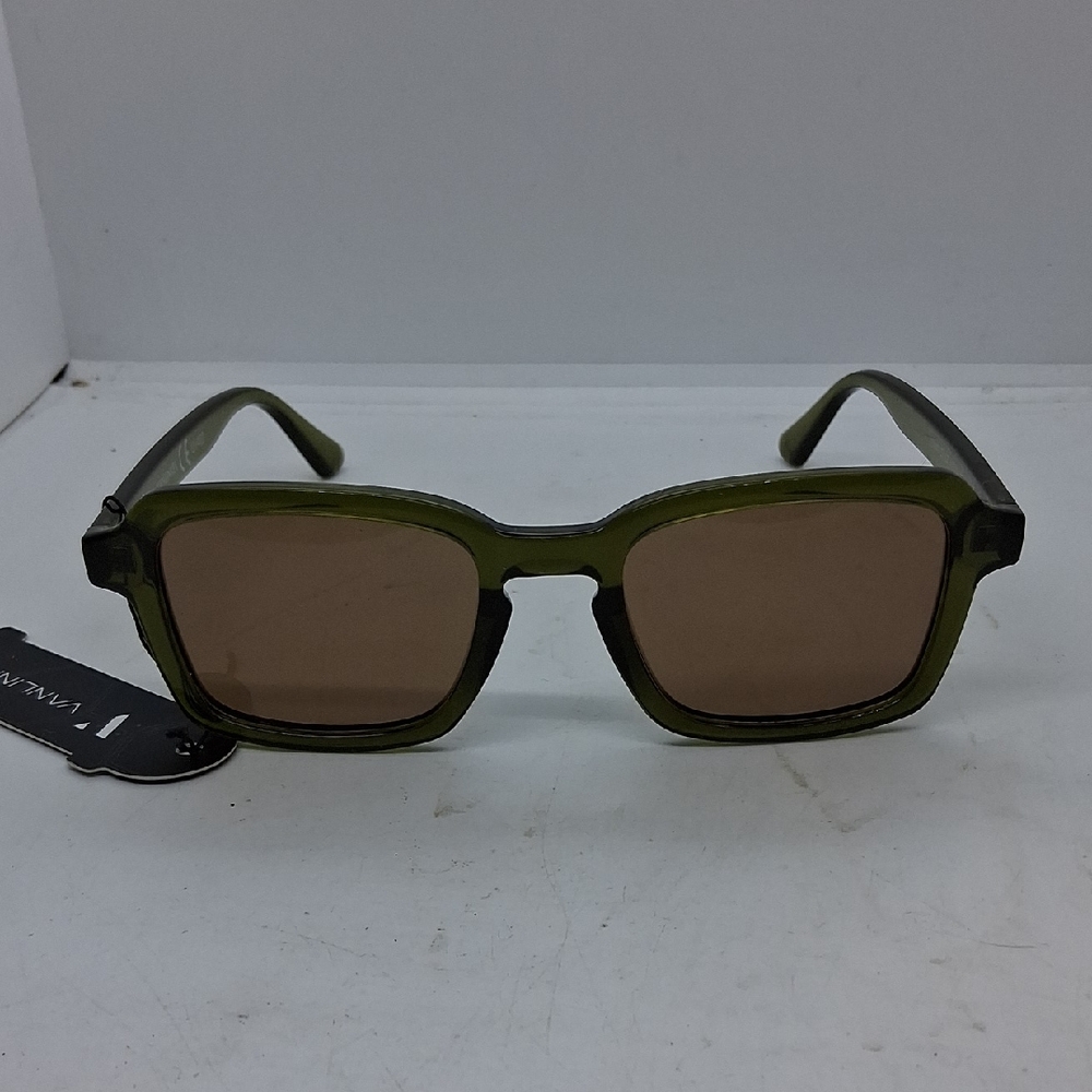 NWT Vanlinker Green Square Frame Sunglasses